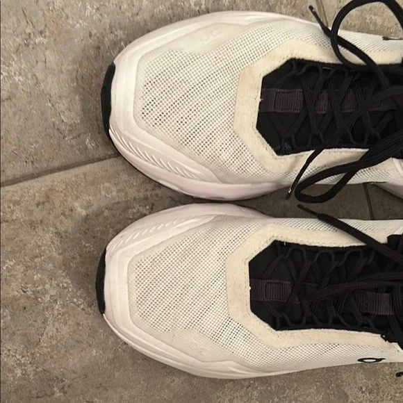 On Running Women’s White and Black Cloudnova X Sneakers - Picture 6 of 13